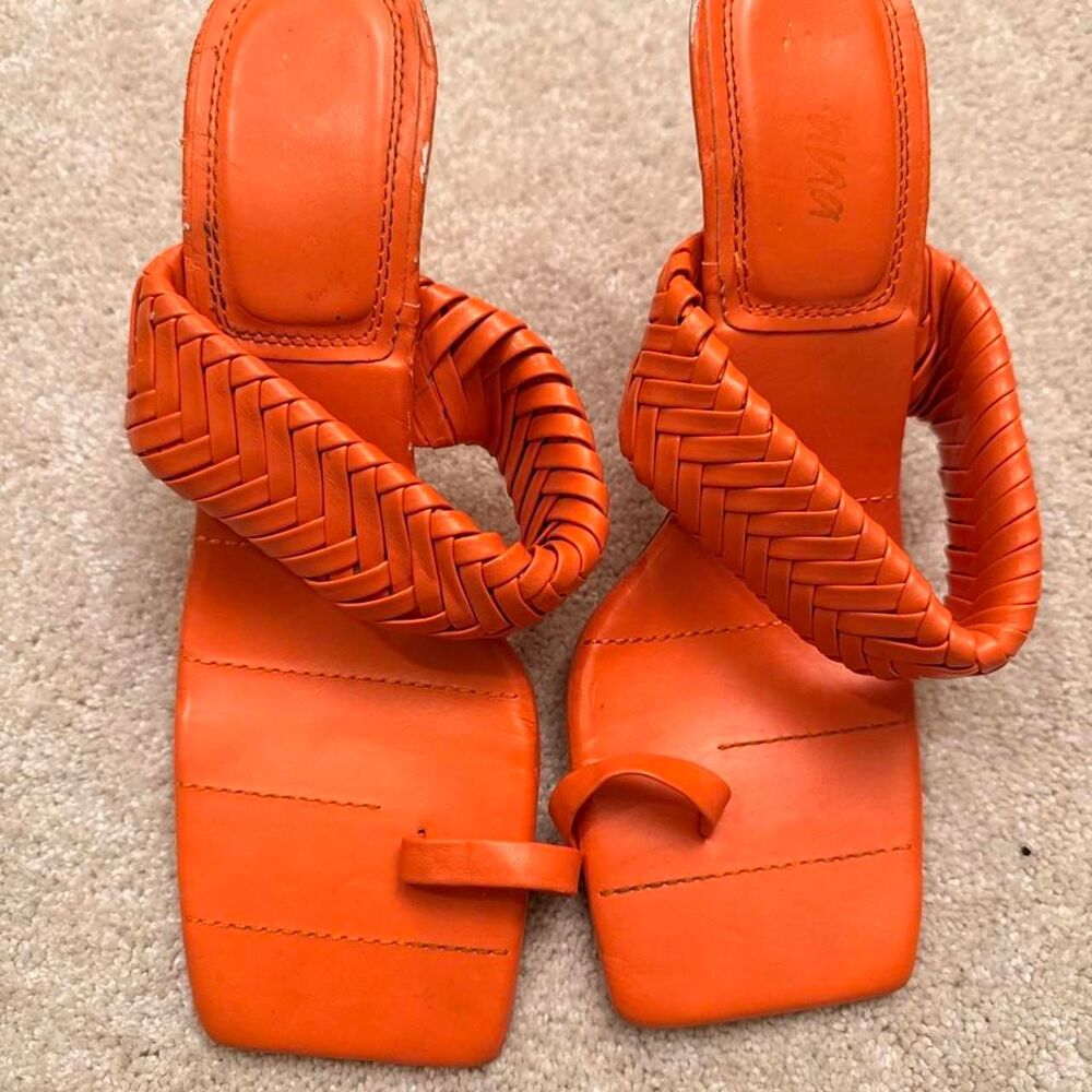 Liliana-footwear Women's Orange Sandals